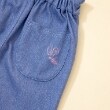 ケーピー(KP)のKP coucou(ケーピーククー)裾リボンデニム風パンツ(80～140)7