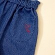 ケーピー(KP)のKP coucou(ケーピーククー)裾リボンデニム風パンツ(80～140)10