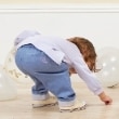 ケーピー(KP)のKP coucou(ケーピーククー)裾リボンデニム風パンツ(80～140)12
