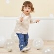 ケーピー(KP)のKP coucou(ケーピーククー)裾リボンデニム風パンツ(80～140)15