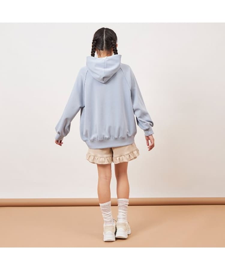 ケーピー(KP)のtroislapins(トロワラパン)フードツキリボントレーナー(140～160)1