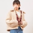 ケーピー(KP)のtroislapins(トロワラパン)ブークレーブルゾン(140～160)3