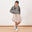ケーピー(KP)のtroislapins(トロワラパン)鹿の子ボーダーワンピース(140～160)6