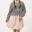 ケーピー(KP)のtroislapins(トロワラパン)鹿の子ボーダーワンピース(140～160)7