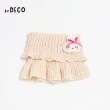ケーピー(KP)のKPDECO(ケーピーデコ)mimi付きニットスヌード(S) オフホワイト(003)