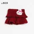 ケーピー(KP)のKPDECO(ケーピーデコ)mimi付きニットスヌード(S) レッド(061)
