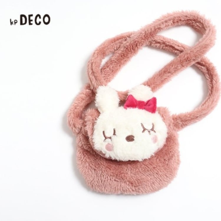 ケーピー(KP)のKPDECO(ケーピーデコ)mimi付きシャギーフリースポシェット(Free) その他