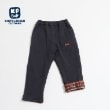 ケーピー(KP)のKPBOY(ケーピーボーイ)リバーシブル裏チェックパンツ(90～140) ネイビー(094)