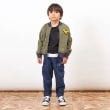 ケーピー(KP)のKPBOY(ケーピーボーイ)裏ボーダー恐竜ワッペン羽織(80～130)15
