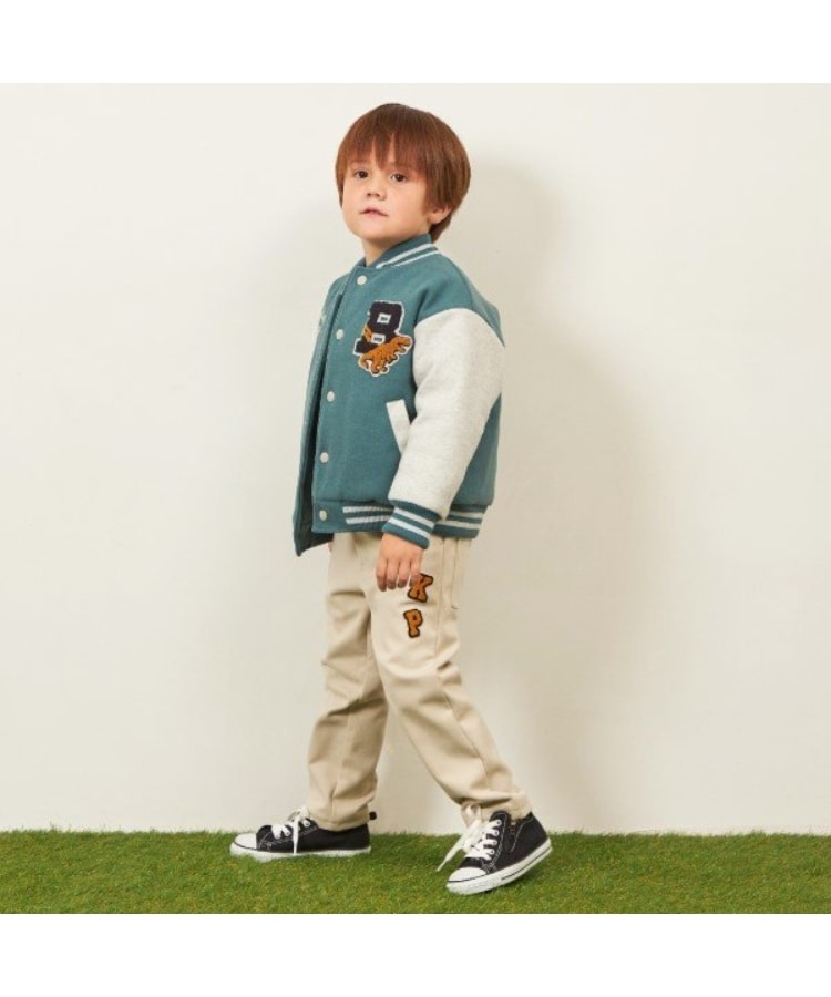 KPBOY(ケーピーボーイ)恐竜ワッペンスタジャン(90~130)(その他 KPBOY(ケーピーボーイ)恐竜ワッペンスタジャン(90~130)(その他