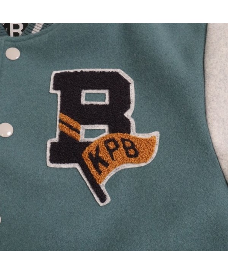 ケーピー(KP)のKPBOY(ケーピーボーイ)フラッグワッペンスタジャン(140～160)6