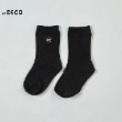 ケーピー(KP)のKPDECO(ケーピーデコ)日本製/ワンポイントソックス(17～19 19～21) ブラック(219)