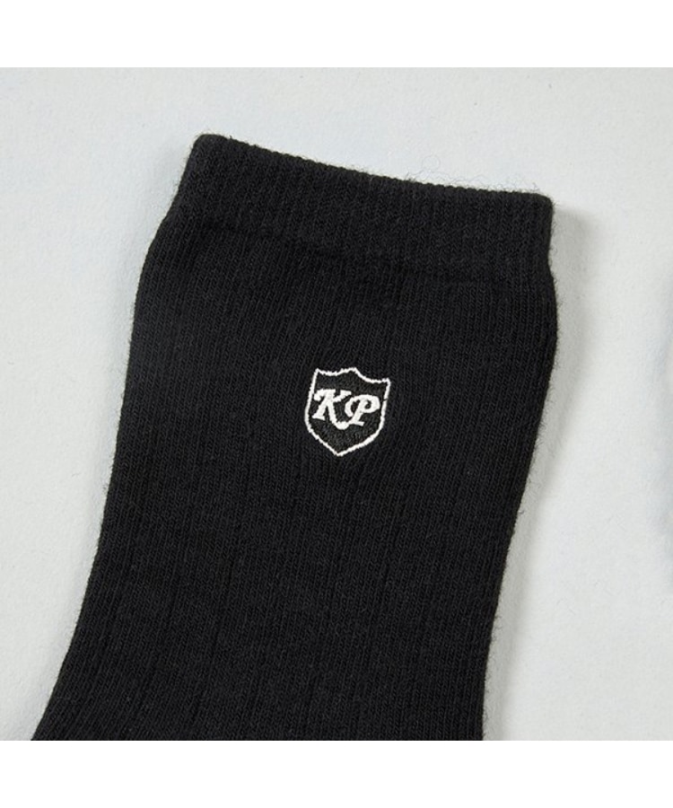 ケーピー(KP)のKPDECO(ケーピーデコ)日本製/ワンポイントハイソックス(17～19 19～21)1