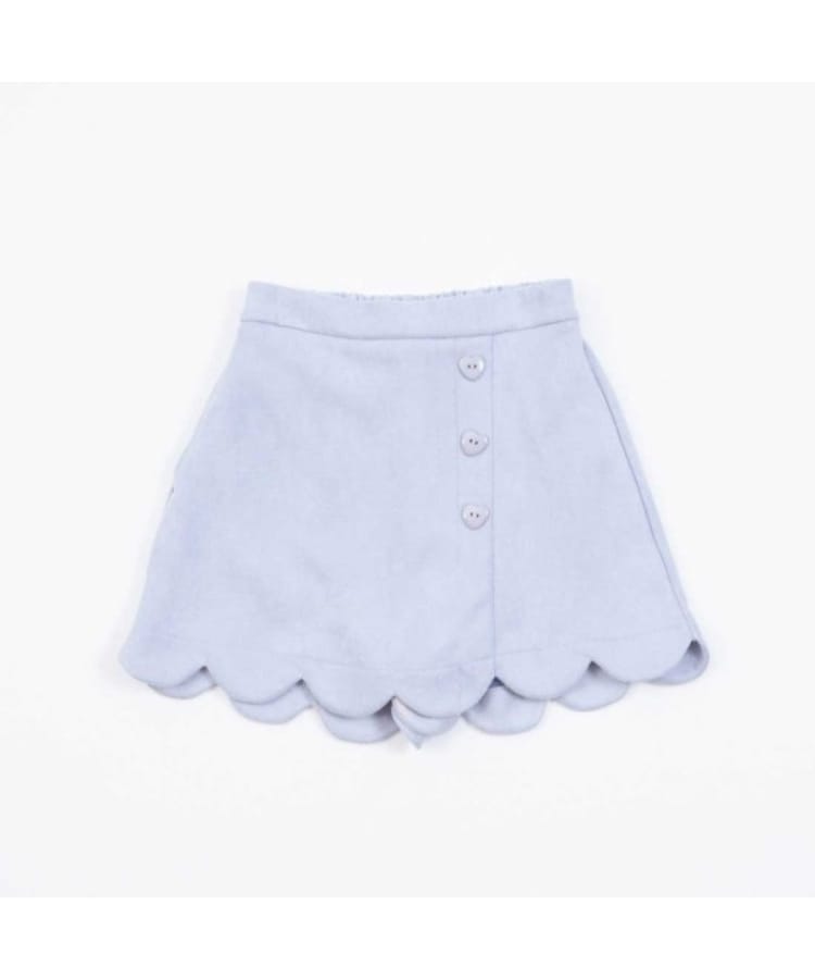 ケーピー(KP)のKP スカラップスウェードキュロット(110～160)4