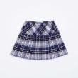 ケーピー(KP)のKP チェックプリーツリボン付きスカパン(90～160)2