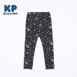 ケーピー(KP)のKP 柄違いプリントスパッツ(80～140) ブラック(219)