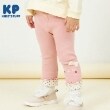 ケーピー(KP)のKP うさぎお顔モチーフ裾折り返しスパッツ(80～120) ピンク(071)