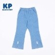 ケーピー(KP)のKP ストレッチデニムフレアパンツ(110～160) ブルー(091)