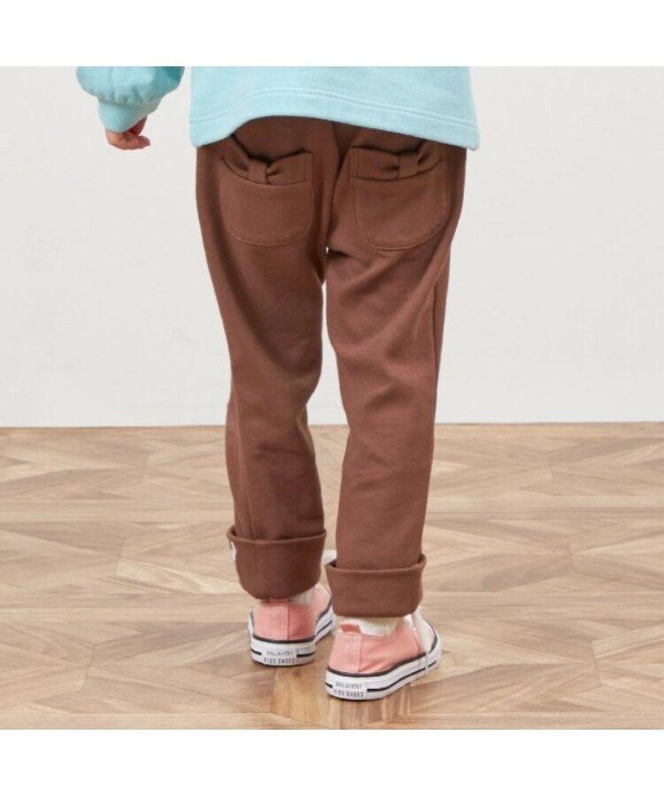 ケーピー(KP)のKP 裾折り返しうさぎ刺しゅうパンツ(100～160)6