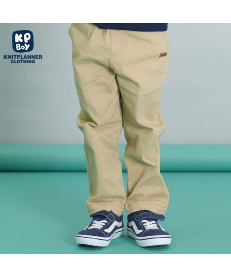 ケーピー(KP)のKPBOY ストレッチツイルパンツ(100～160) ベージュ(052)