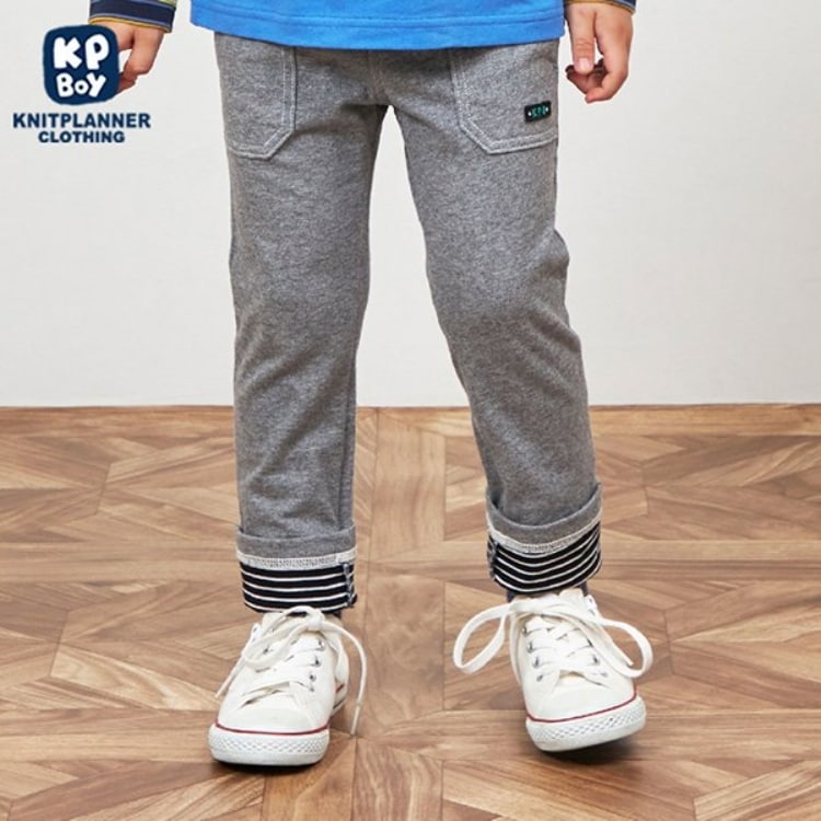 ケーピー(KP)のKPBOY デニム風ニットツイルパンツ(90～150) その他