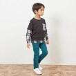 ケーピー(KP)のKPBOY ツイルストレッチ裏起毛パンツ(80～150)16