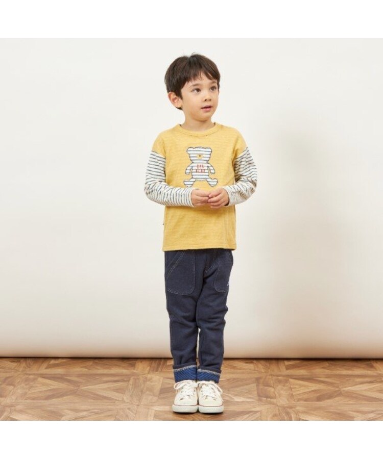 ケーピー(KP)のKPBOY ストレッチ裏毛パンツ(100～160)12