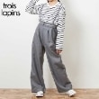 ケーピー(KP)のtroislapins サスペンダー付きワイドパンツ(140～160) グレー(012)