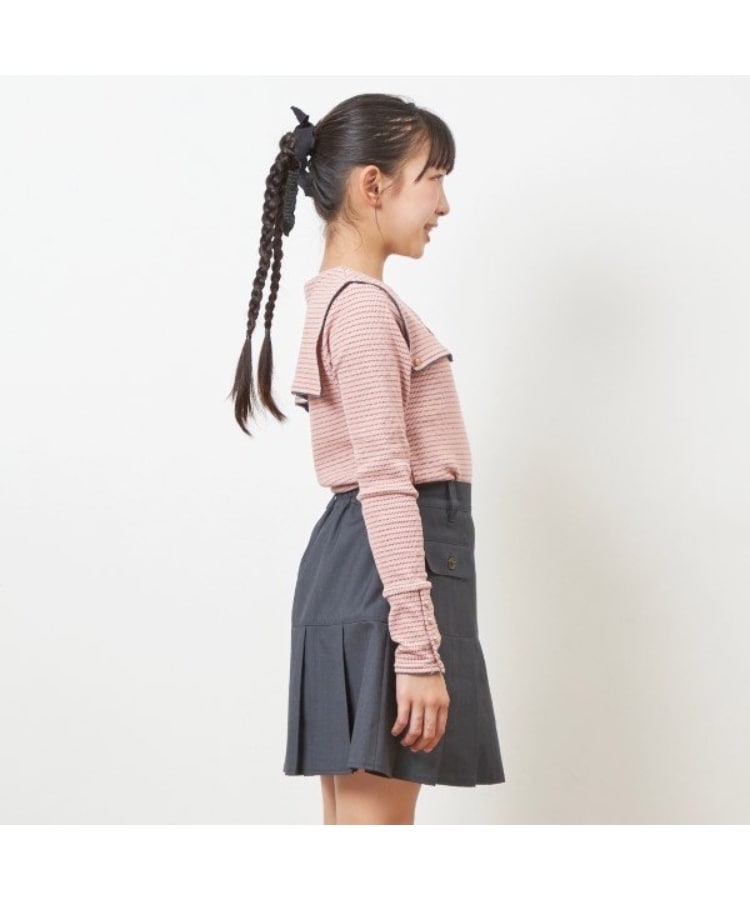 ケーピー(KP)のtroislapins インナーパンツ付きプリーツスカート(140～150)7