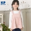ケーピー(KP)のKP 肩リボンビスチェ&長袖Tシャツセット(110～150) ピンク(071)