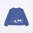ケーピー(KP)のKP 後アップリケ裏毛カーディガン(90～150)1