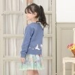ケーピー(KP)のKP 後アップリケ裏毛カーディガン(90～150)4