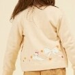 ケーピー(KP)のKP 後アップリケ裏毛カーディガン(90～150)8