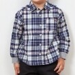 ケーピー(KP)のKPBOY 先染めチェック長袖シャツ(90～150)6