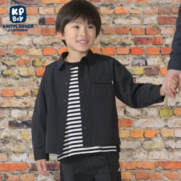 ケーピー(KP)のKPBOY 合繊無地長袖シャツ(90～160) その他