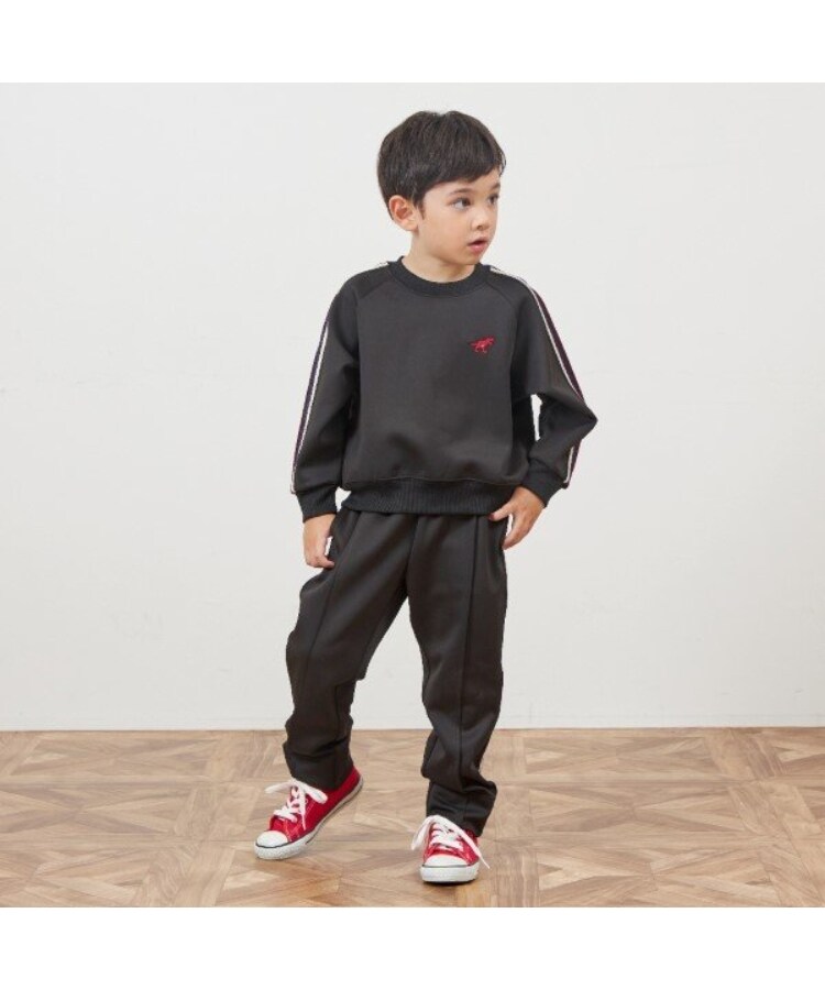 ケーピー(KP)のKPBOY 恐竜刺しゅうライン入り上下セット(110～150)11