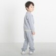 ケーピー(KP)のKPBOY 電車刺しゅうミニ裏毛上下セット(80～120)12