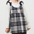 ケーピー(KP)のKP チェック肩リボン付ドッキングチュニック(80～150)5