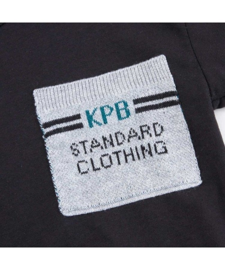 ケーピー(KP)のKPBOY チェックとミニ裏毛のレイヤード風トレーナー(90～160)7