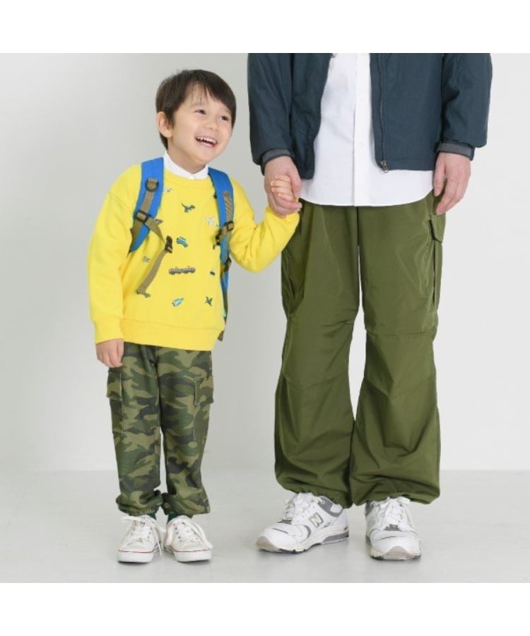 ケーピー(KP)のKPBOY 乗り物恐竜刺しゅうの裏毛トレーナー(80～150)12