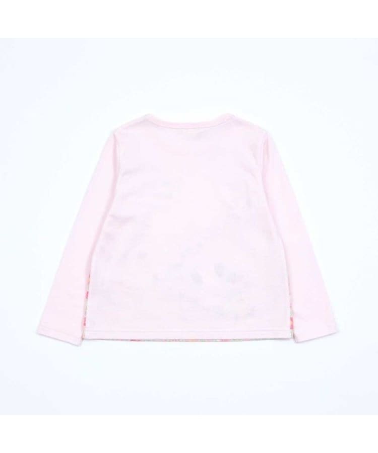 ケーピー(KP)のKP お花柄パネル長袖Tシャツ(80～140)2