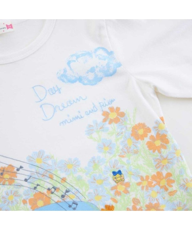ケーピー(KP)のKP お花柄パネル長袖Tシャツ(80～140)3
