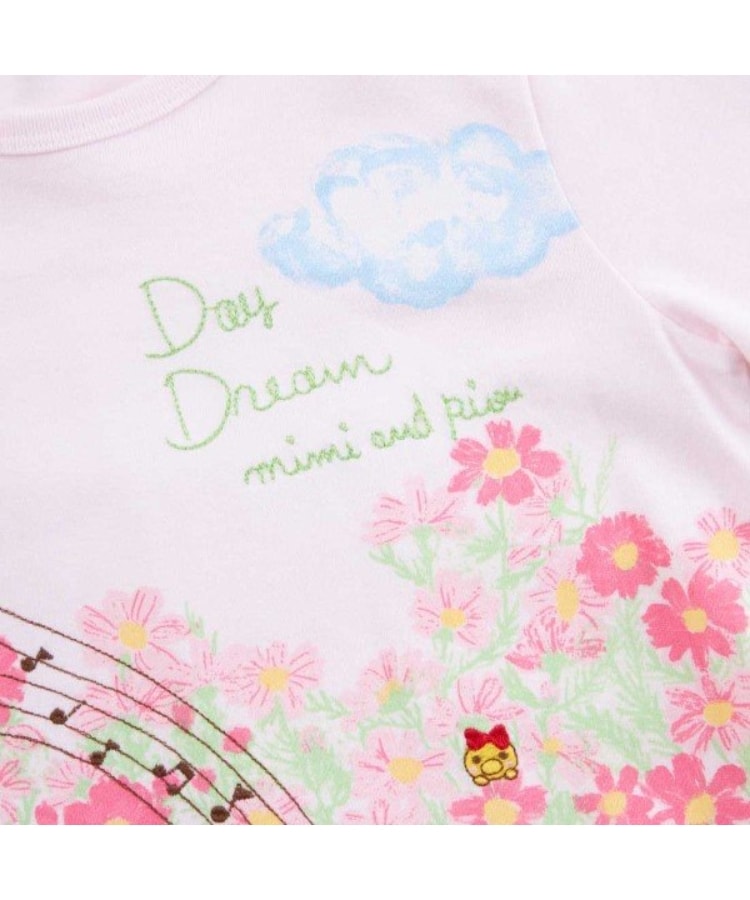 ケーピー(KP)のKP お花柄パネル長袖Tシャツ(80～140)5