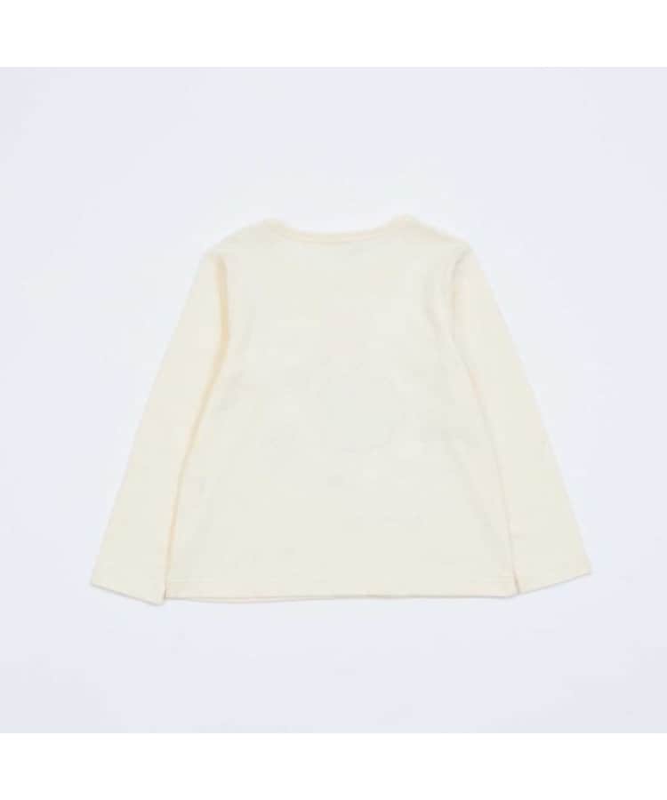 ケーピー(KP)のKP うさぎチェックアップリケ長袖Tシャツ(80～140)7