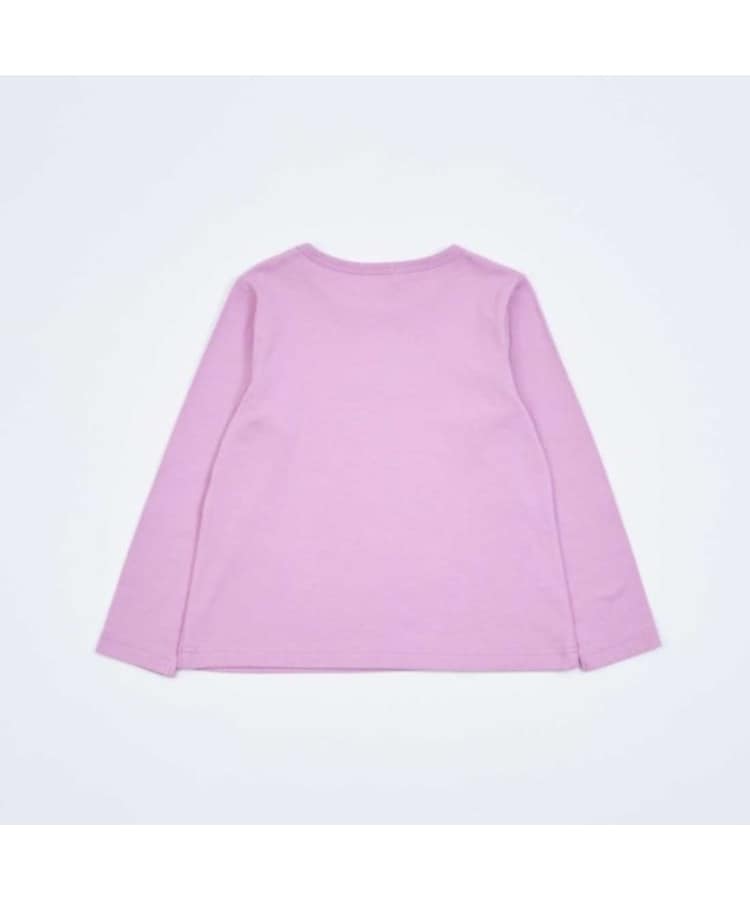 ケーピー(KP)のKP うさぎチェックアップリケ長袖Tシャツ(80～140)8