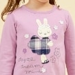 ケーピー(KP)のKP うさぎチェックアップリケ長袖Tシャツ(80～140)11
