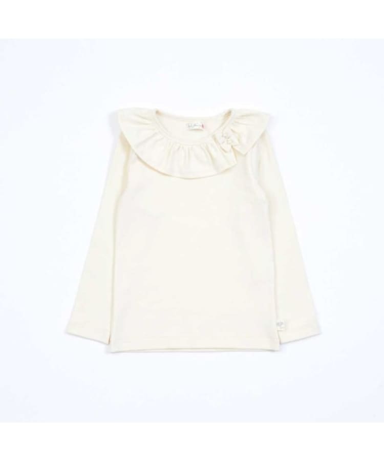 ケーピー(KP)のKP フリル襟長袖Tシャツ(80～140)1