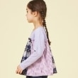 ケーピー(KP)のKP チェック切り替えリボン付き長袖Tシャツ(80～150)7