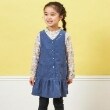 ケーピー(KP)のKP パティシエうさぎ総柄長袖Tシャツ(80～140)5