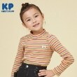 ケーピー(KP)のKP マルチボーダー長袖Tシャツ(80～140) オレンジ(066)